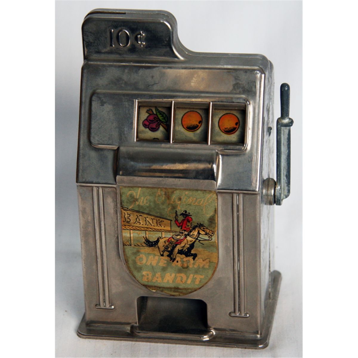 fotografie starý hrací automat bandita