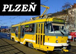 Tramvaj v Plzni obrazek tramvaje v Plzni
