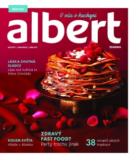 Magazín Albert v kuchyni únor 2019