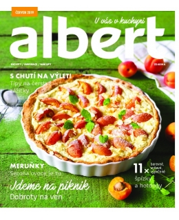 Magazín Albert v kuchyni červen 2019