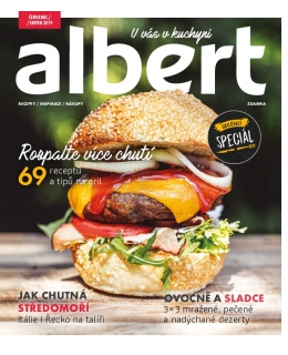 Magazín Albert v kuchyni červenec - srpen 2019